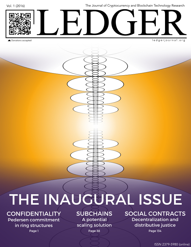 Ledger: The Inaugural Issue